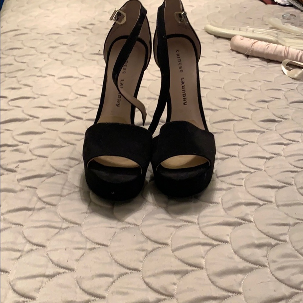 Black heels